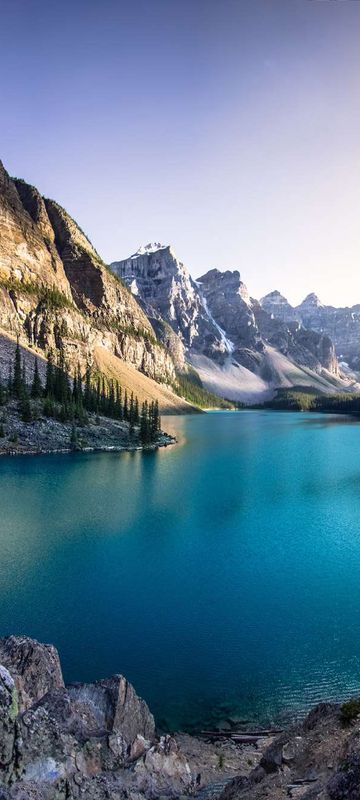 canada alberta moraine lake istk