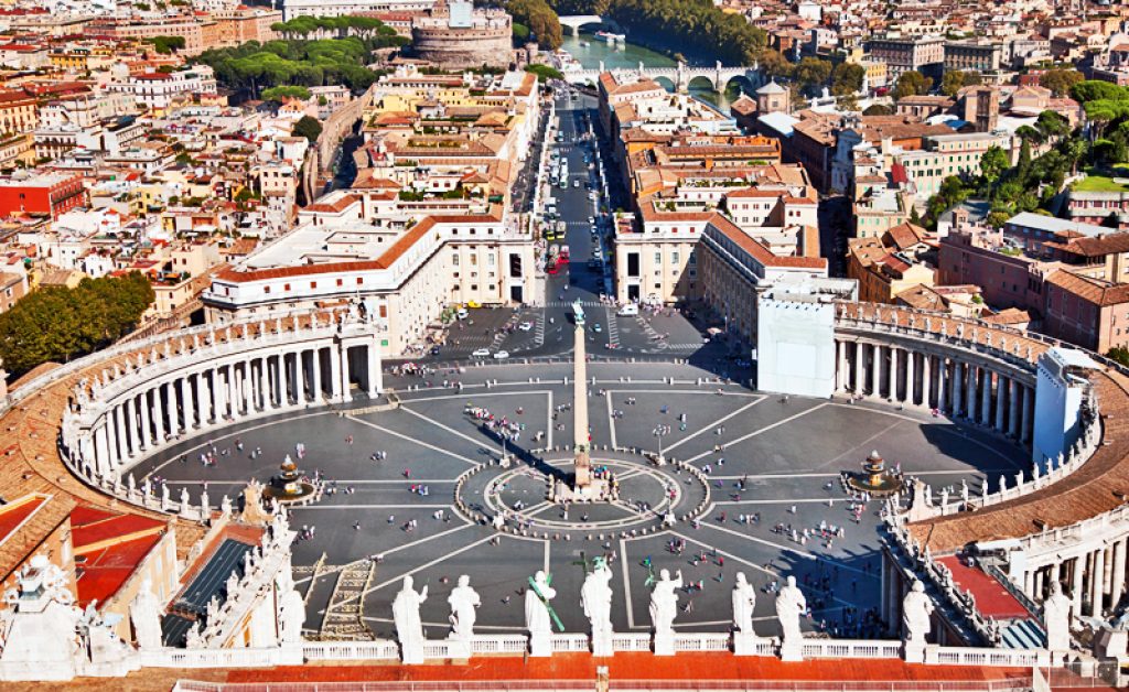 italy rome st peters square
